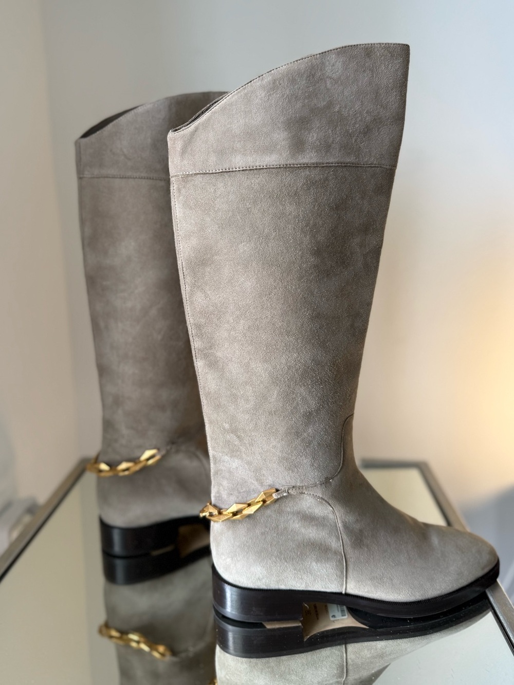 New JIMMY CHOO Nell suede knee-high boots 38 $1,695 - Picture 11 of 13